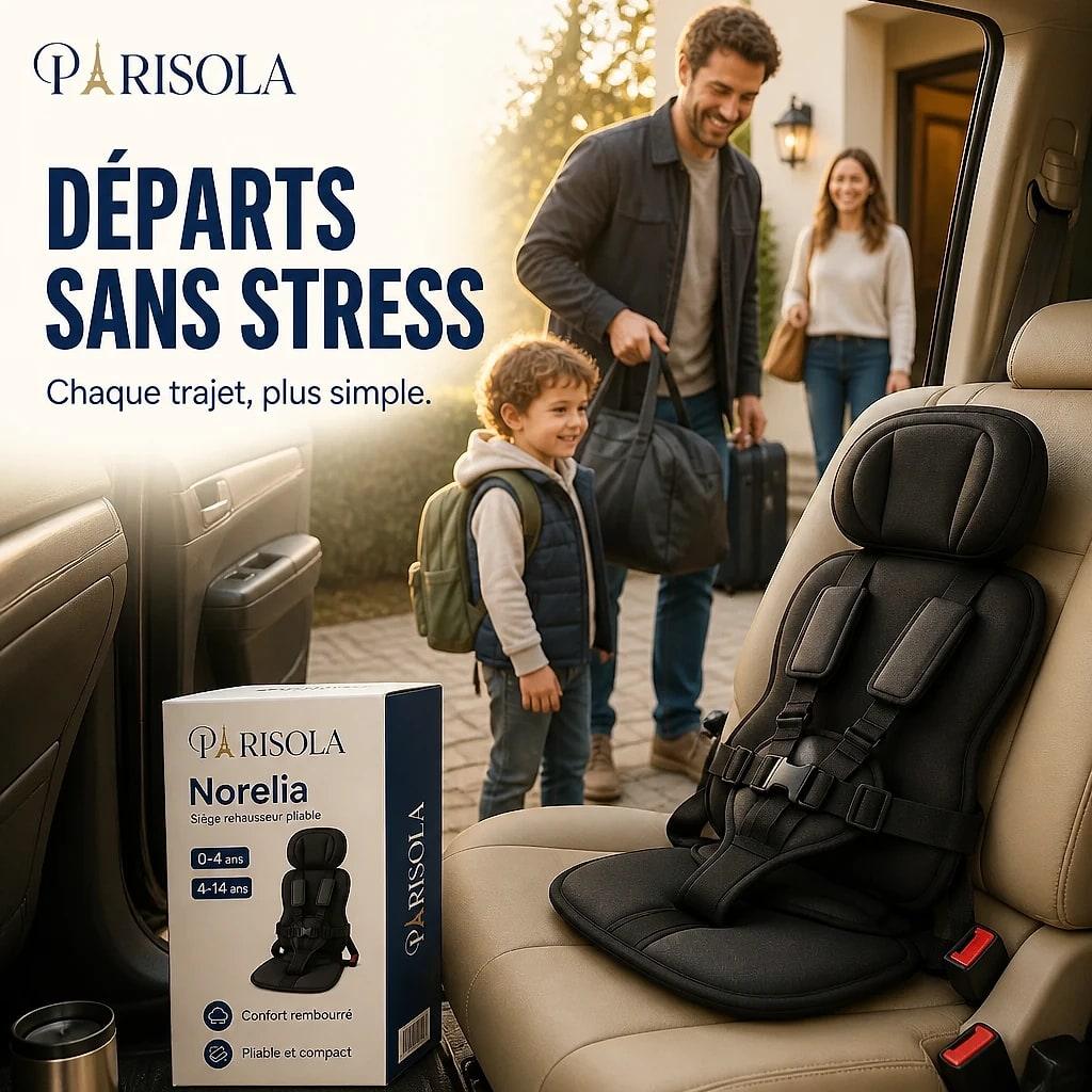 Norelia – Siège Rehausseur Voiture