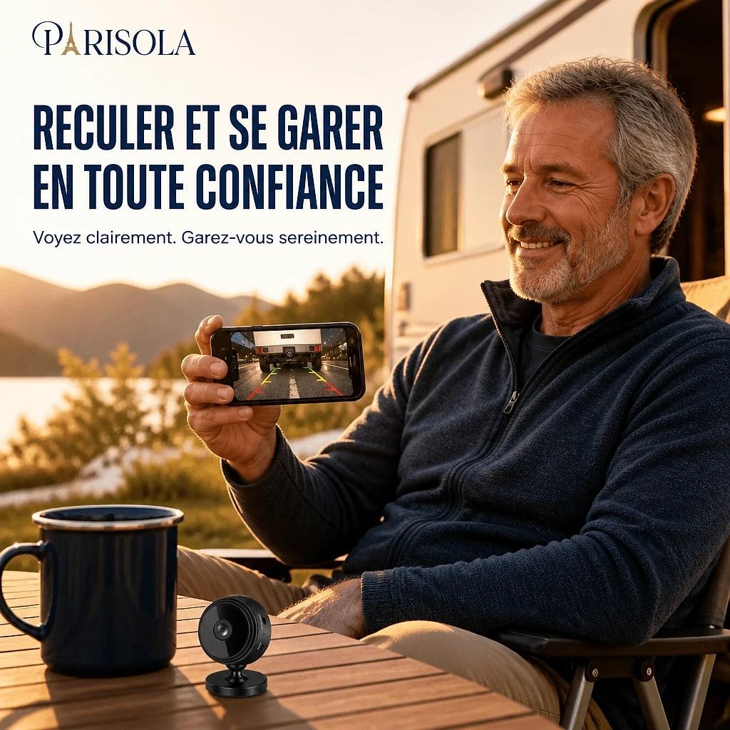 Novessa – Caméra de Recul Sans Fil