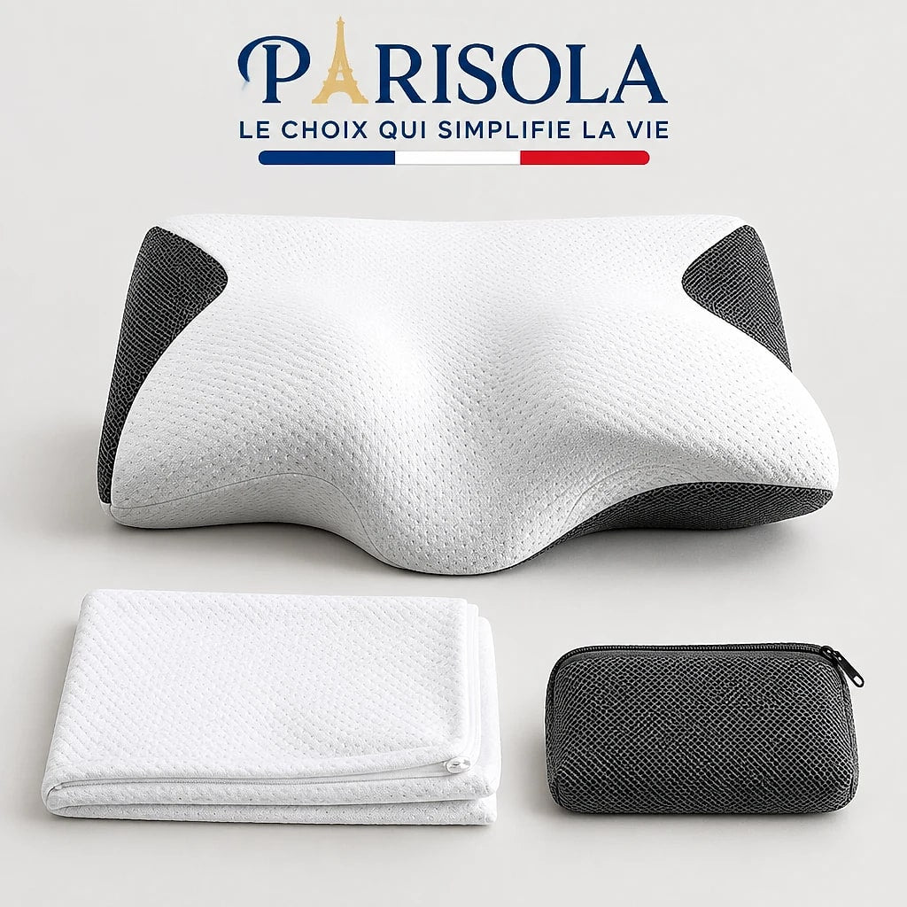 Oreiller Cervical Ergonomique Mémoire de Forme