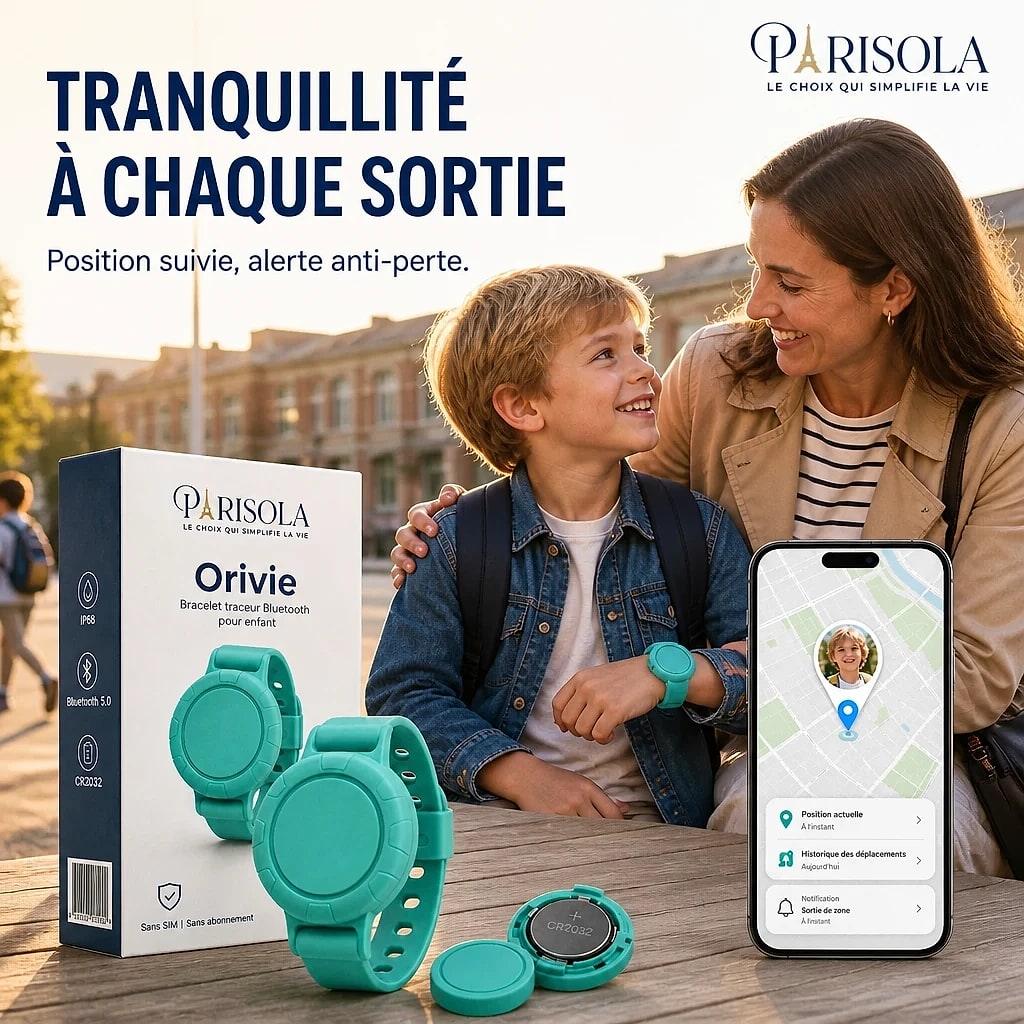 Orivie – Traceur GPS Enfant