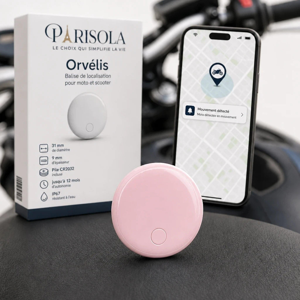 Orvélis – Traceur GPS Moto