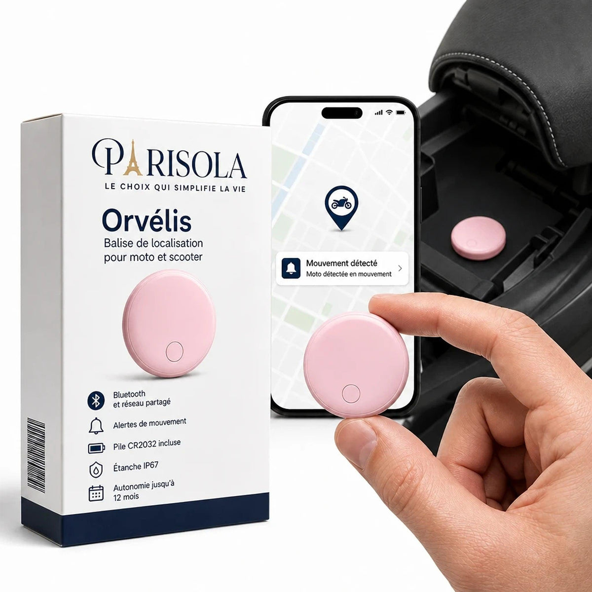 Orvélis – Traceur GPS Moto