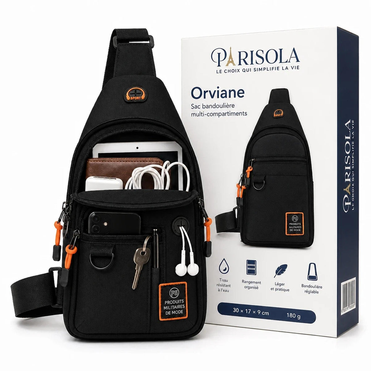 Orviane – Sac Bandoulière Femme