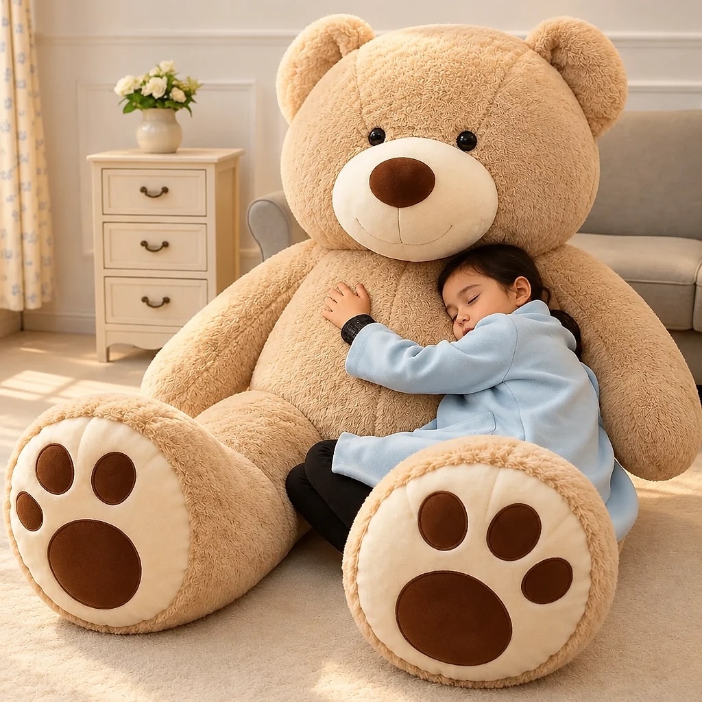 Ours en Peluche Doux Câlin Géant
