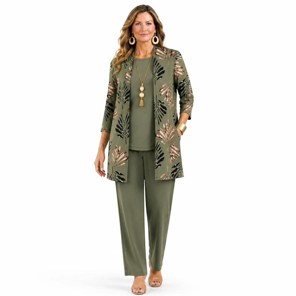 Parisola – Pantalon Fluide Ensemble 3 Pièces