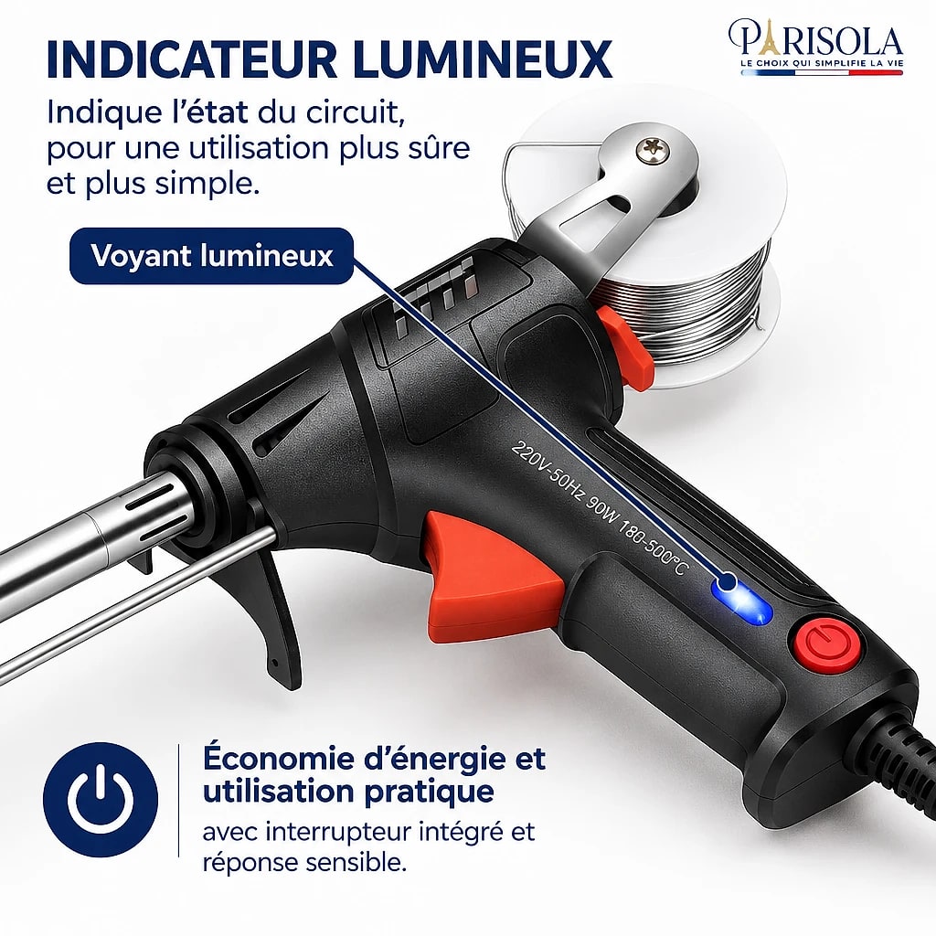 Pistolet à Souder Laser 2-en-1