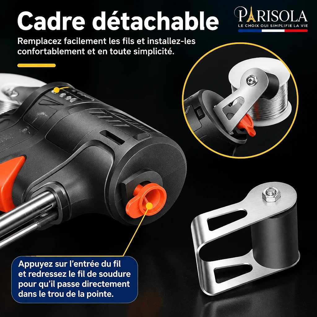 Pistolet à Souder Laser 2-en-1