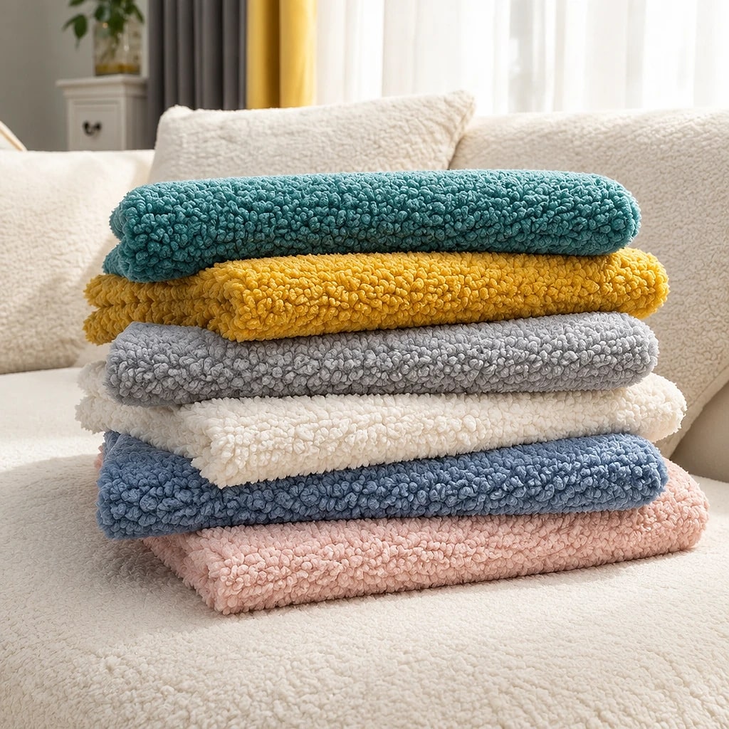 Plaid Canapé en Peluche Antidérapant