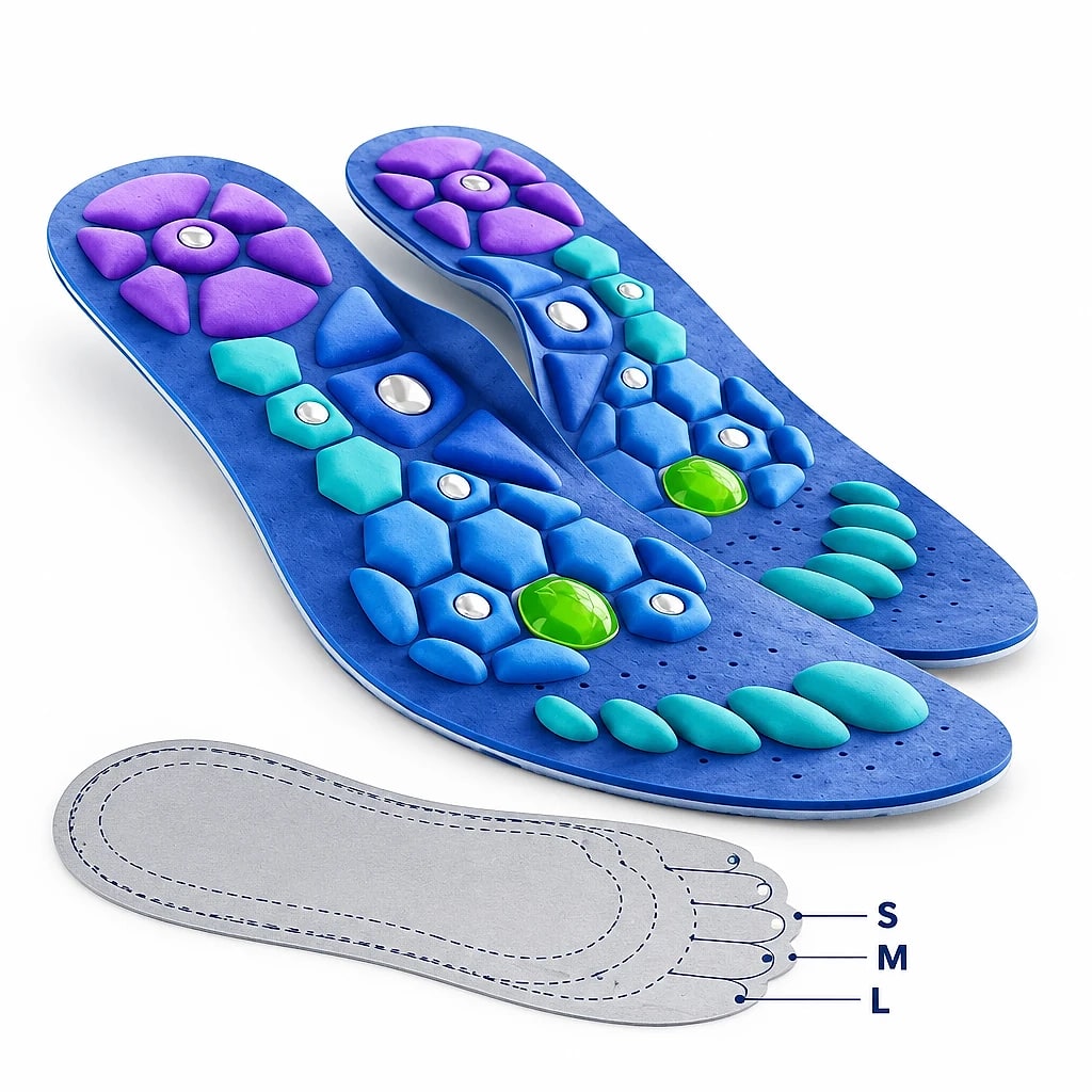 Plantessa – Semelles d'Acupression Magnétiques