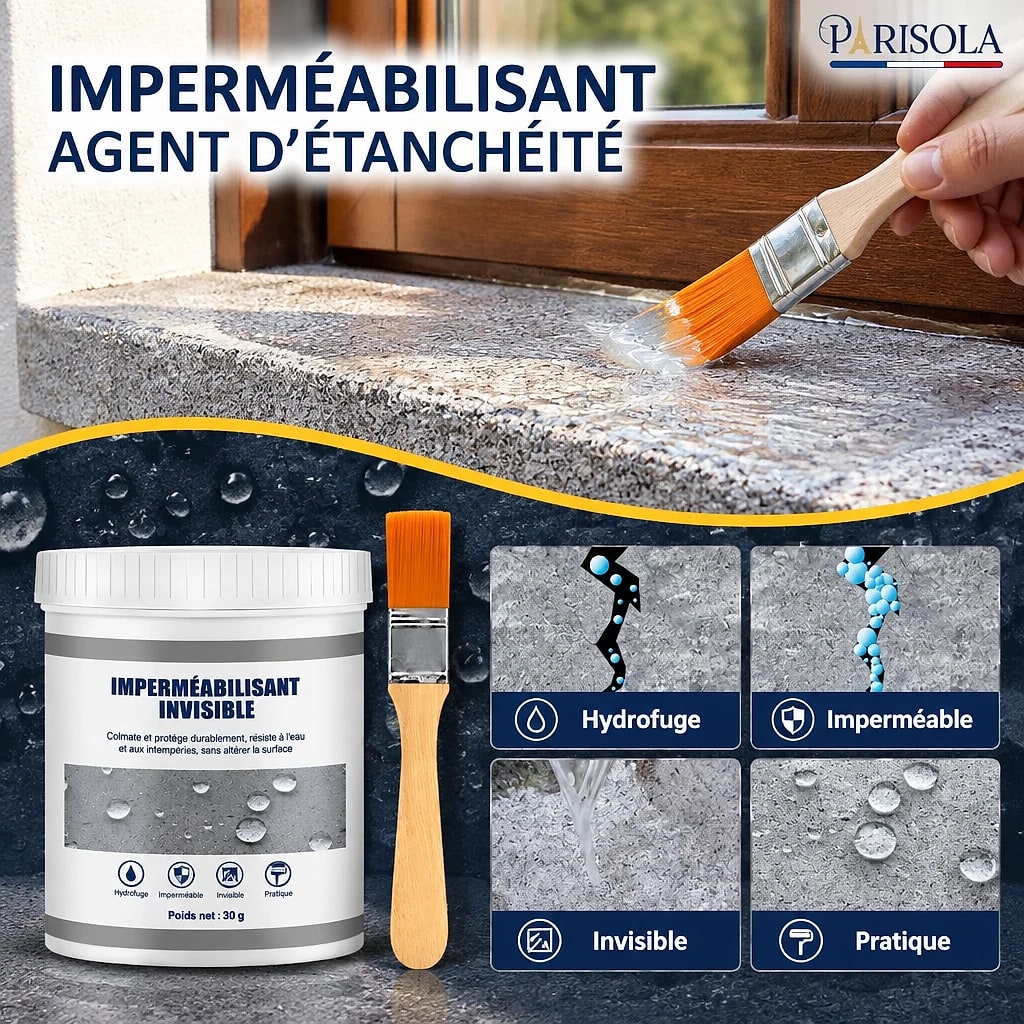 Produit d'Étanchéité Anti-Fuite Transparent