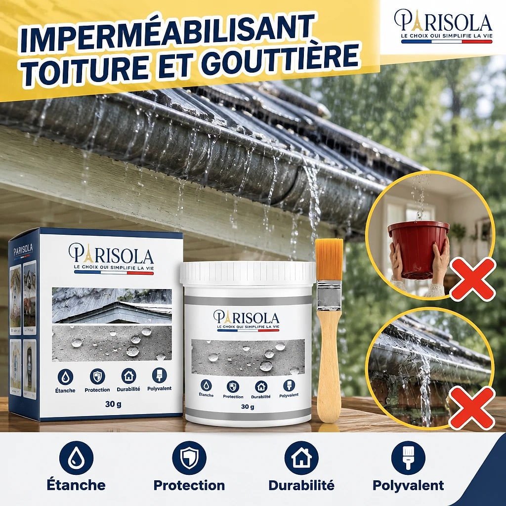 Produit d'Étanchéité Anti-Fuite Transparent