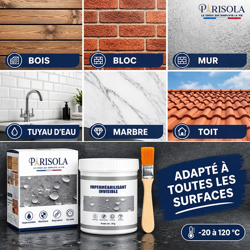Produit d'Étanchéité Anti-Fuite Transparent