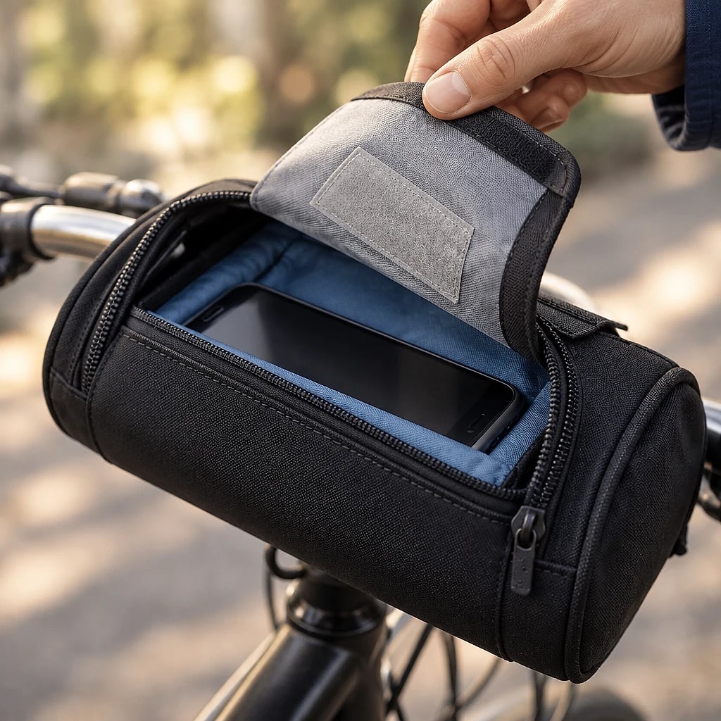 Sacoche Guidon Vélo Tactile