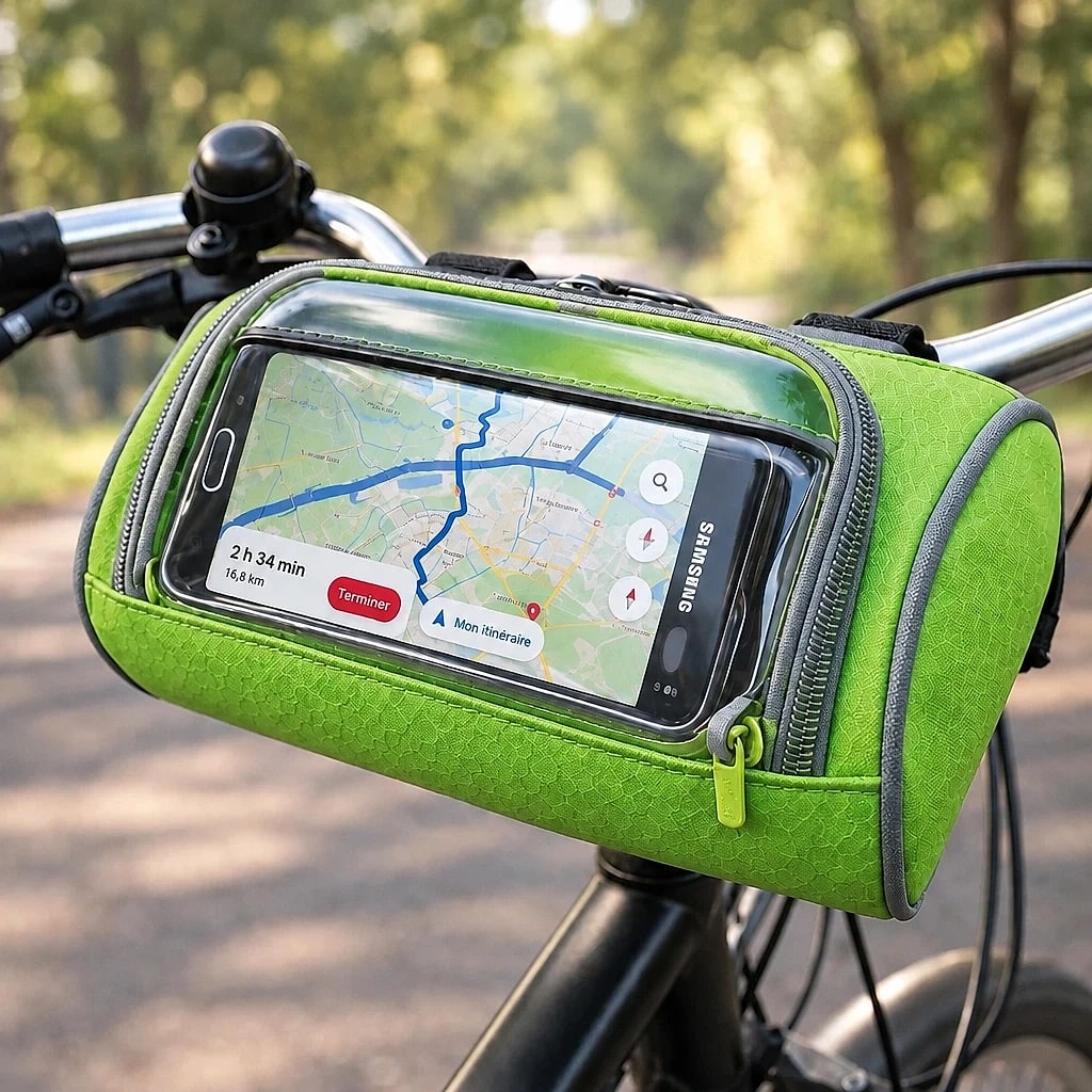 Sacoche Guidon Vélo Tactile
