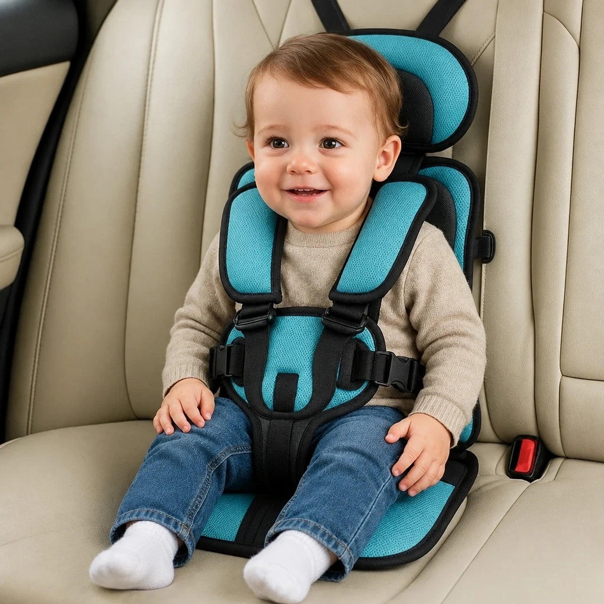 Siège Auto Enfant Pliable Harnais 5 Points