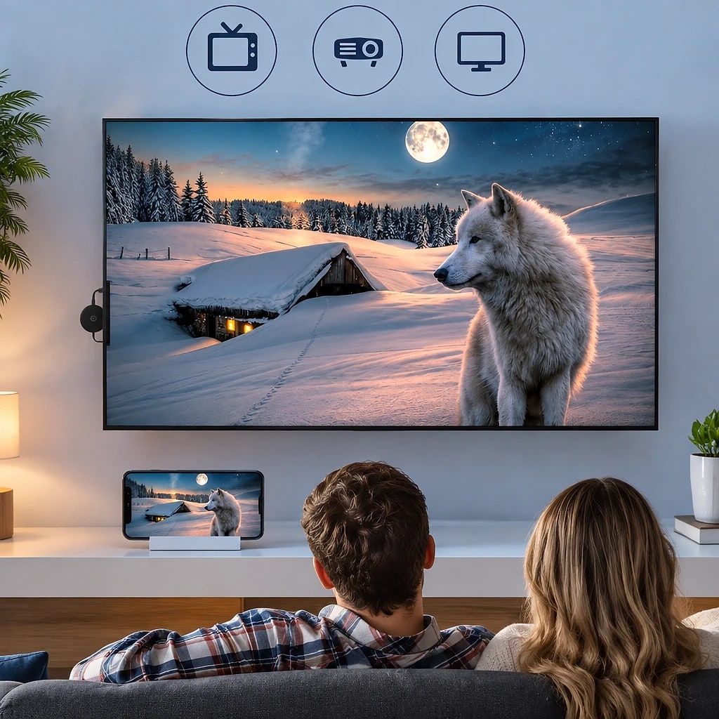 Boîtier TV Connecté HDMI