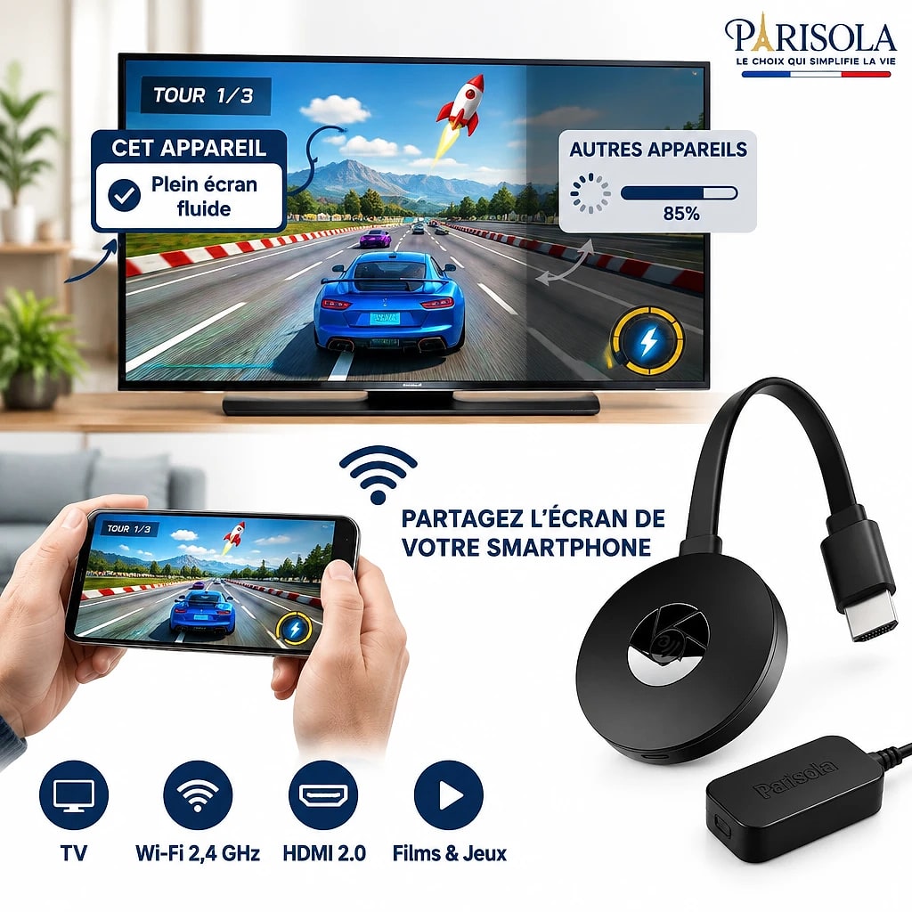 Boîtier TV Connecté HDMI