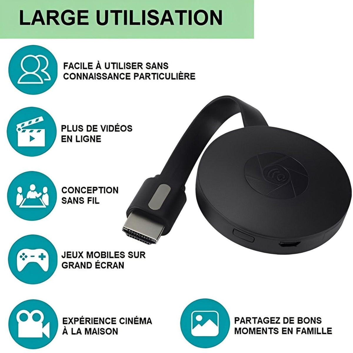 Boîtier TV Connecté HDMI