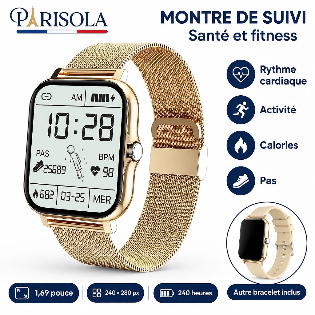 Montre Connectée Surveillance Santé