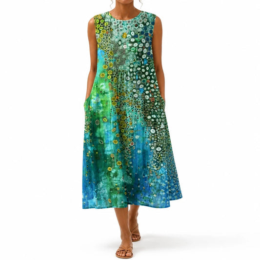 Solane – Robe Longue Fluide en Lin