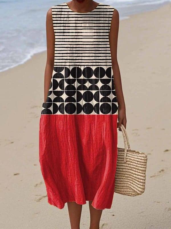 Solane – Robe Longue Fluide en Lin