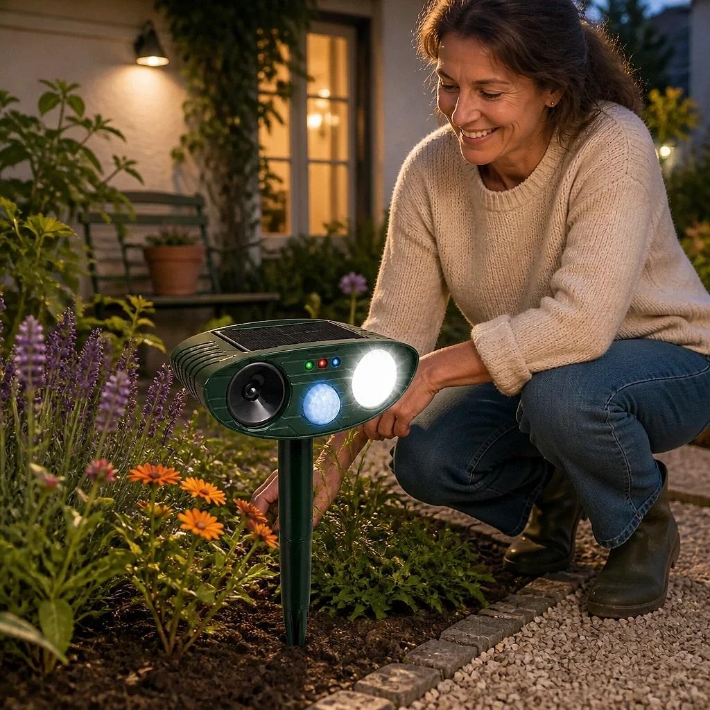 Solenya – Répulsif Pour Chat Solaire
