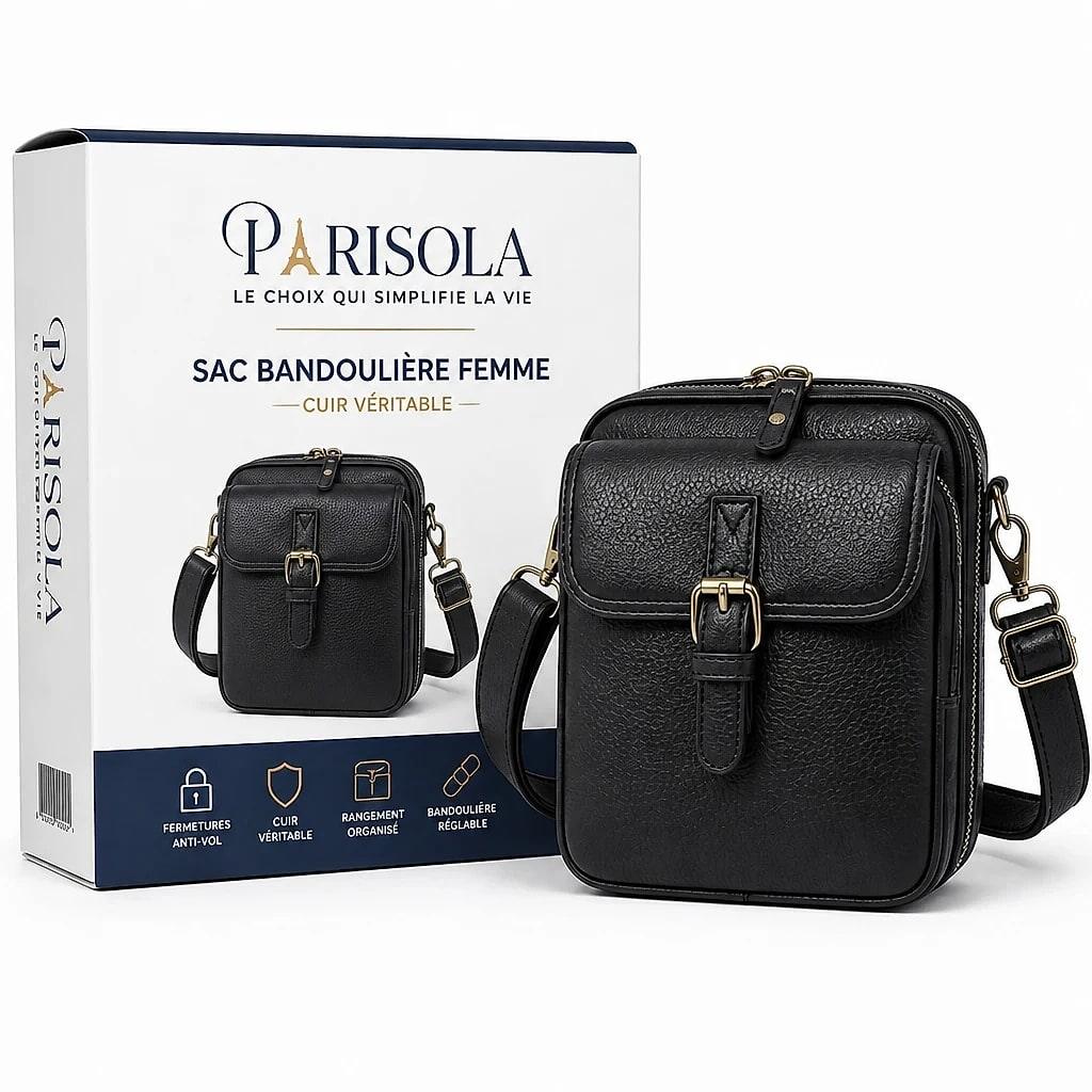 Solenya – Sac Bandoulière Anti-Vol