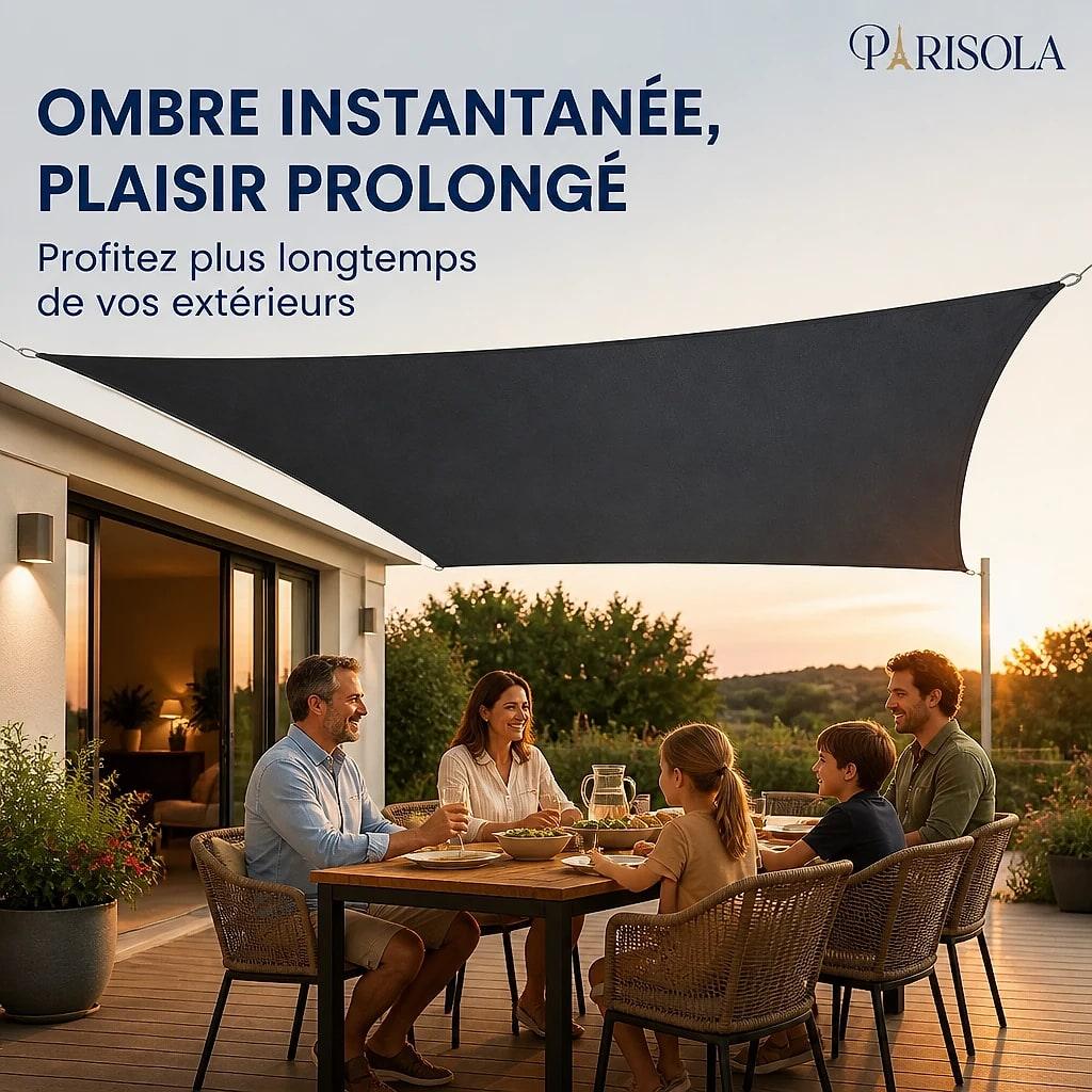 Solevia – Voile d’Ombrage Rectangulaire