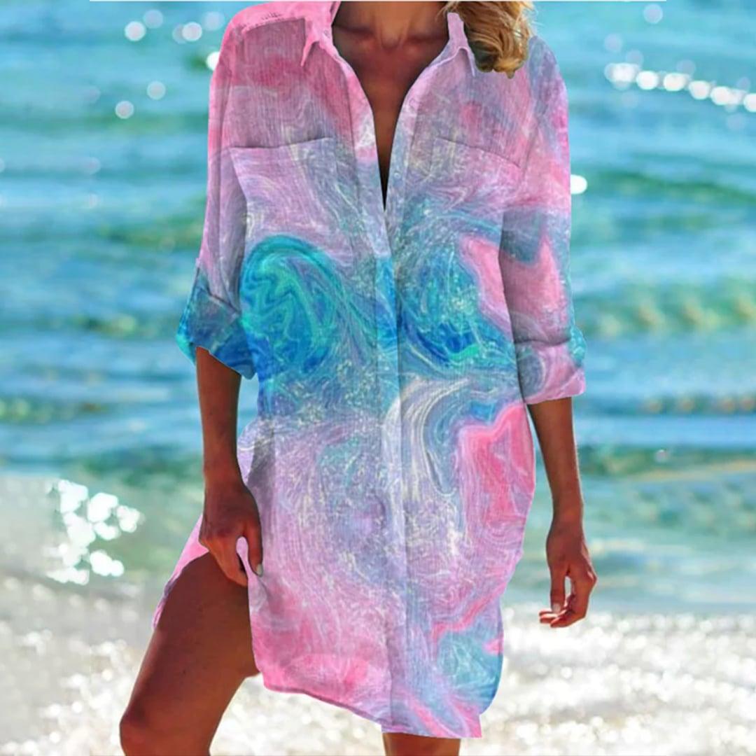 Solreva – Robe Chemise Imprimée