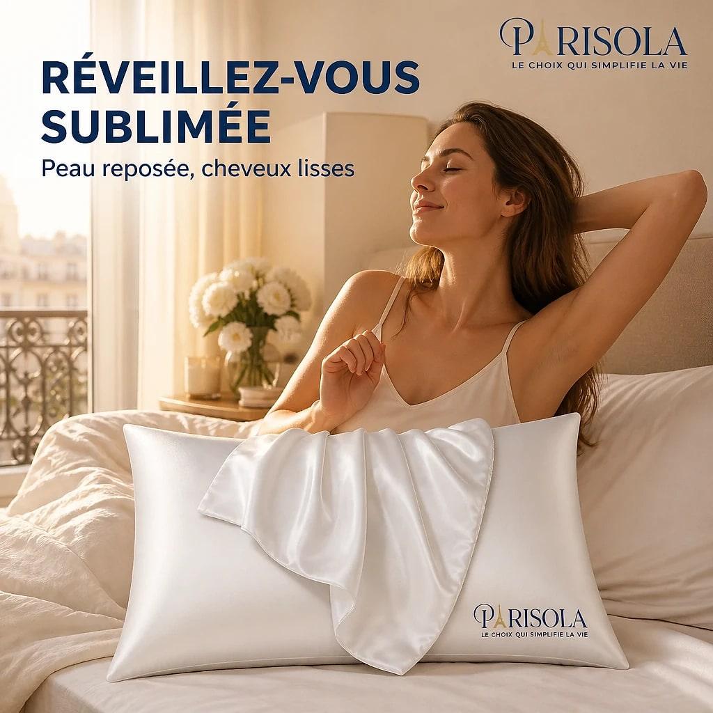 Soyélia – Taie d'Oreiller en Soie