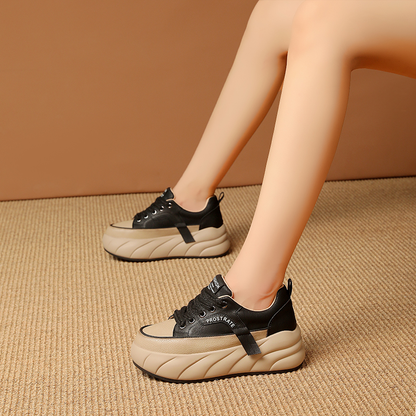 Chaussures femme cuir synthétique semelle EVA confort quotidien