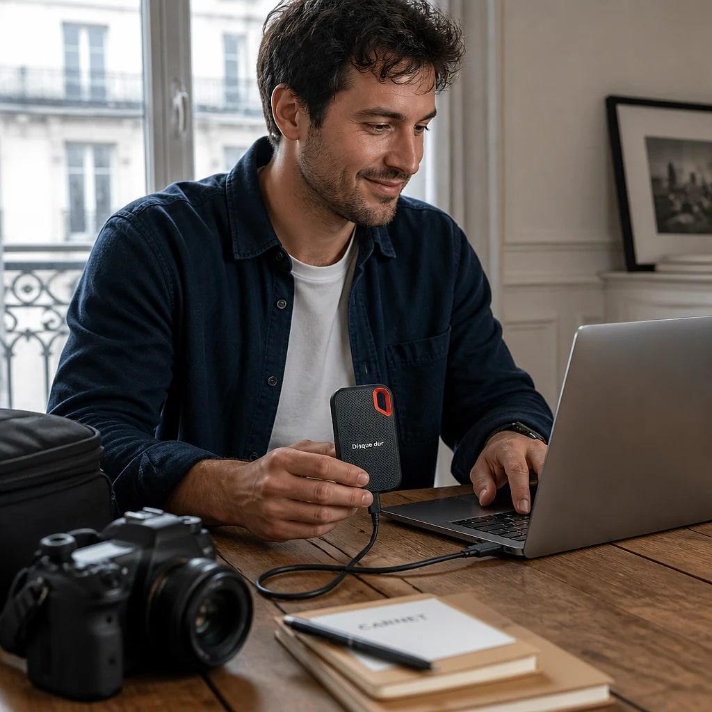 SSD Externe Haute Vitesse Antichoc