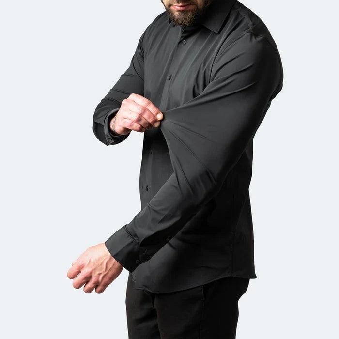 Chemise homme infroissable élastique coupe moderne
