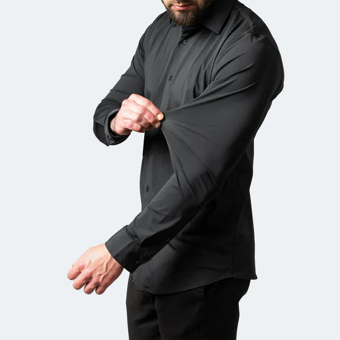 Chemise homme infroissable élastique coupe moderne