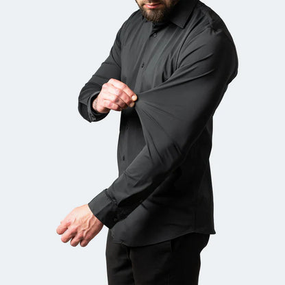 Chemise homme infroissable élastique coupe moderne