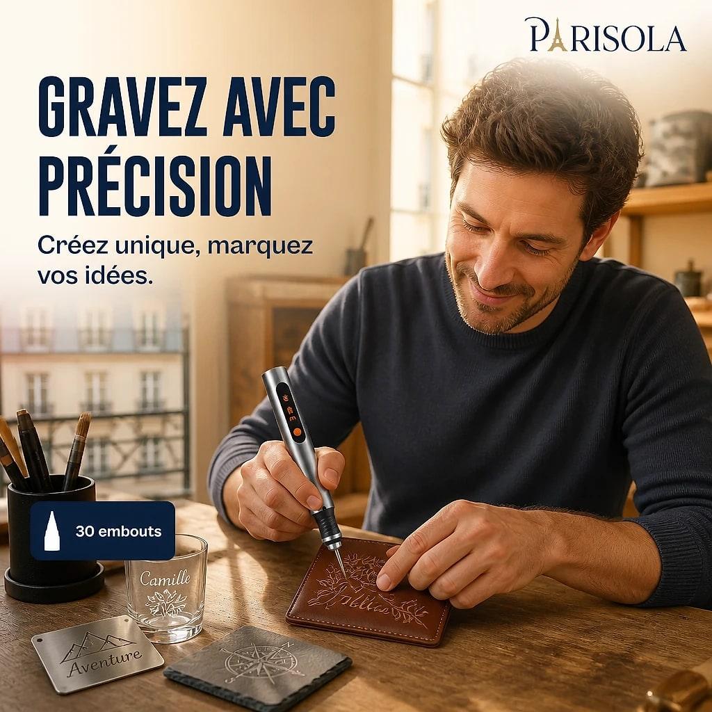 Stylo Graveur Électrique Précision