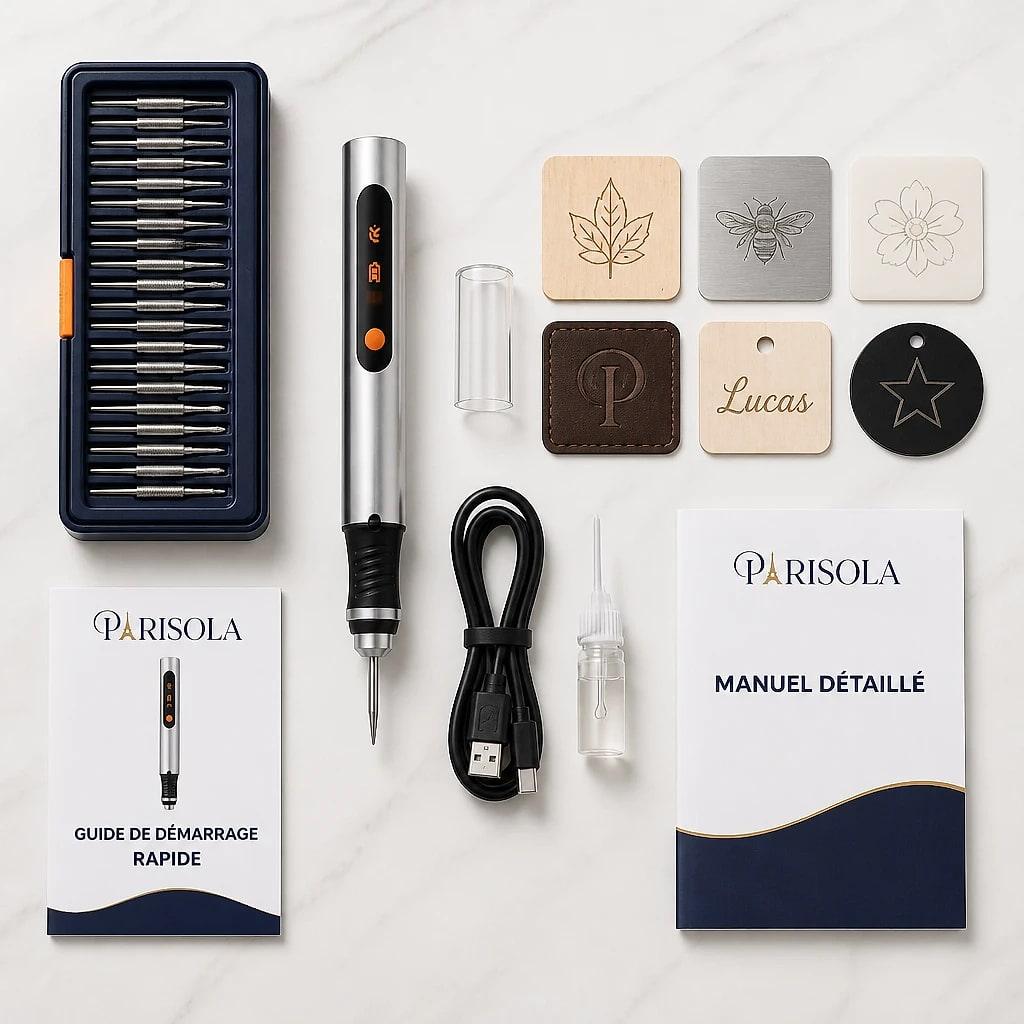 Stylo Graveur Électrique Précision