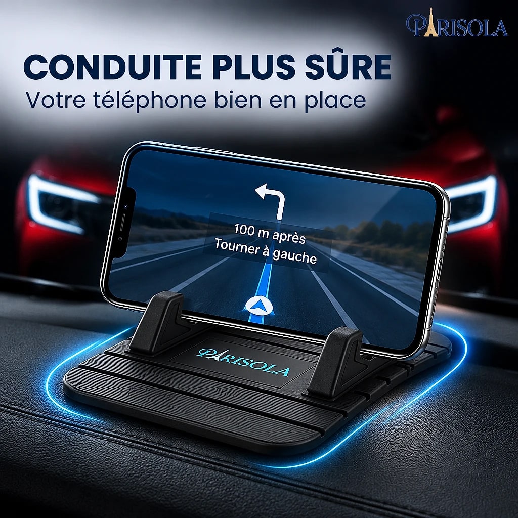 Support Téléphone Voiture Antidérapant