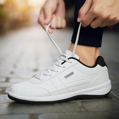 Baskets homme cuir synthétique semelle EVA caoutchouc confortables