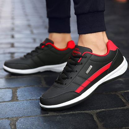 Baskets homme cuir synthétique semelle EVA caoutchouc confortables