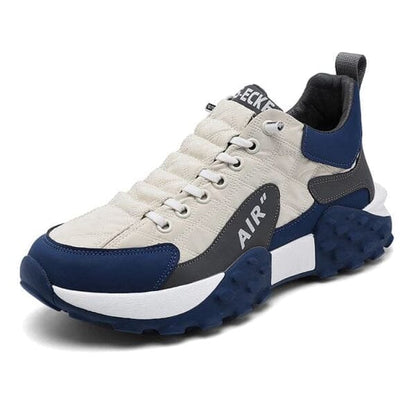 Chaussures homme respirantes microfibre semelle caoutchouc