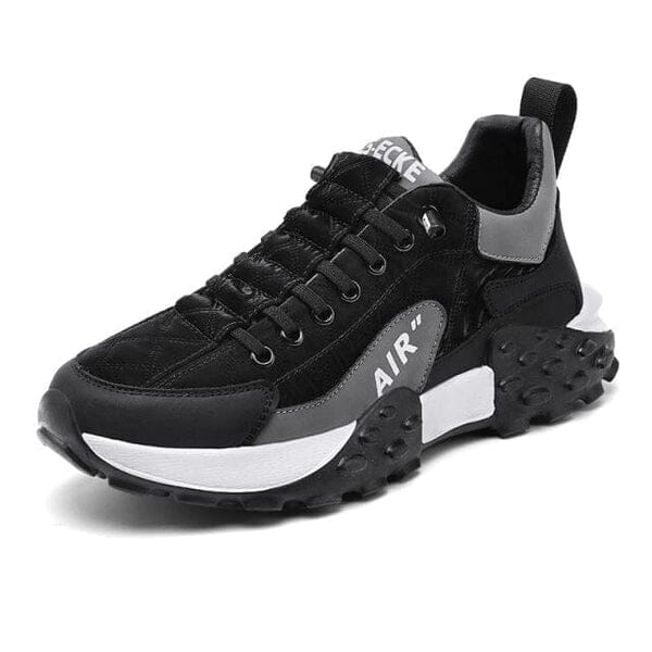 Chaussures homme respirantes microfibre semelle caoutchouc