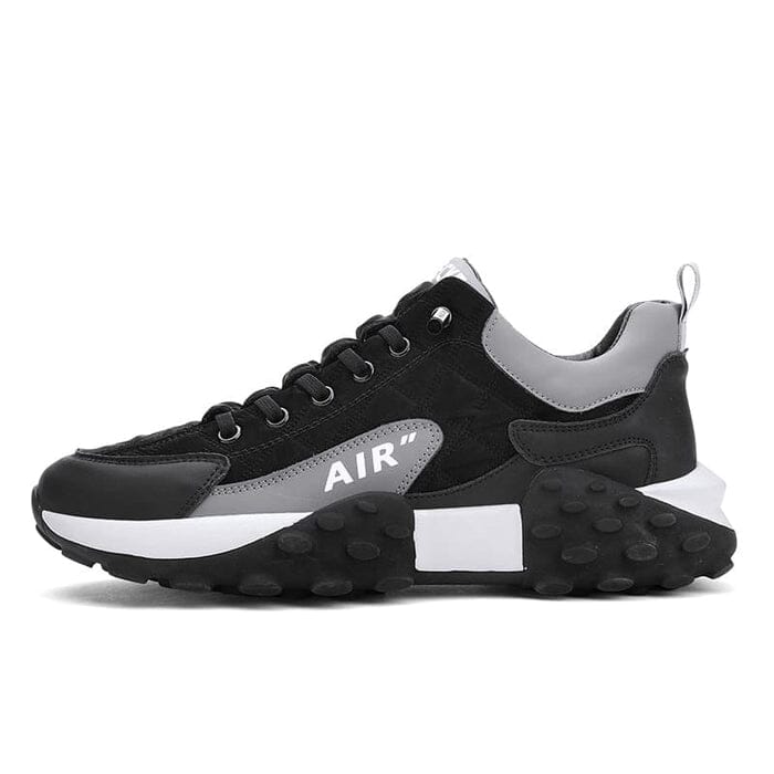 Chaussures homme respirantes microfibre semelle caoutchouc