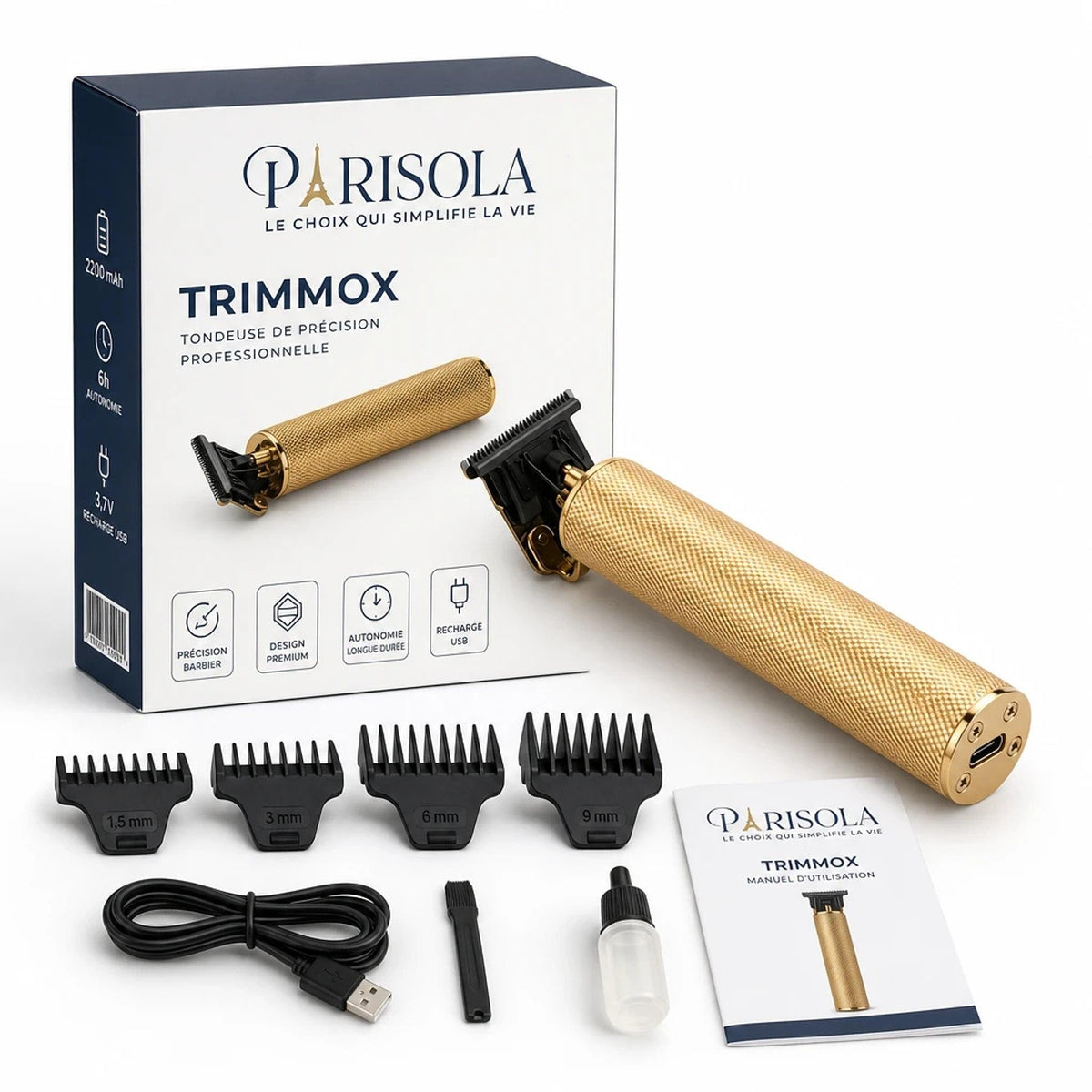 Trimmox – Tondeuse Barbe Professionnelle