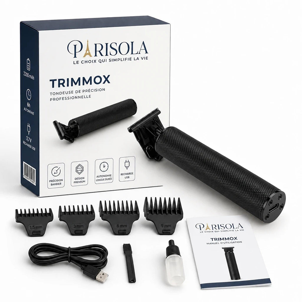 Trimmox – Tondeuse Barbe Professionnelle