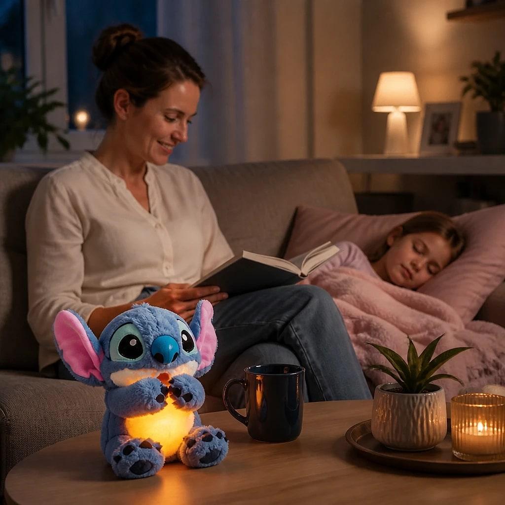 Veilleuse Enfant Peluche Respirante