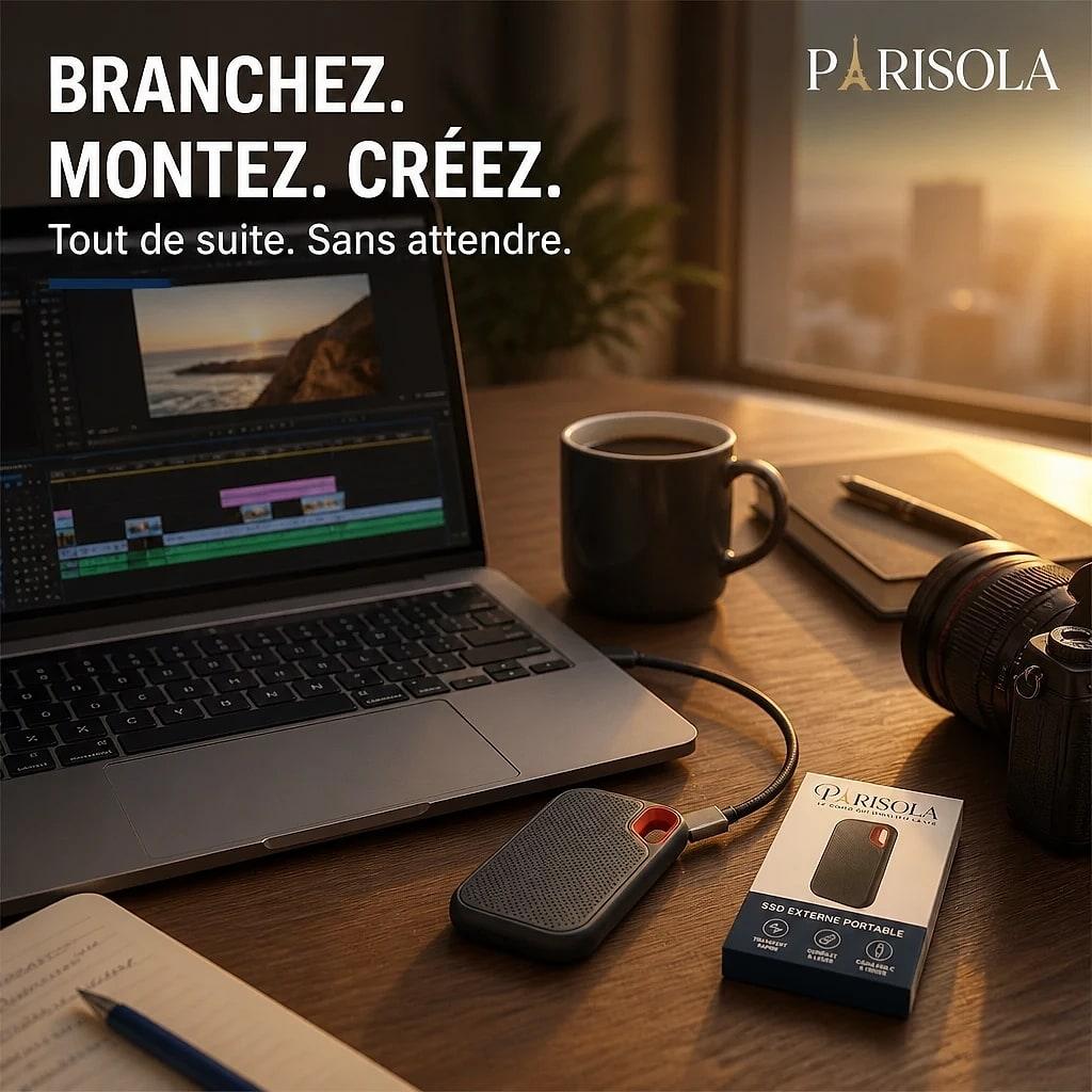Vélocia – SSD Externe Portable