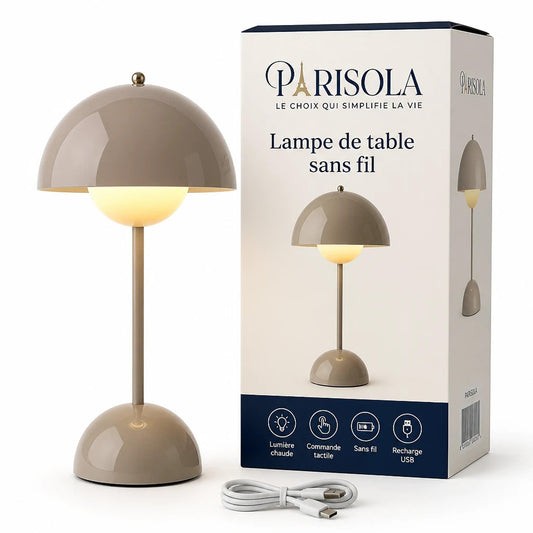 Véloria – Lampe de Chevet Sans Fil