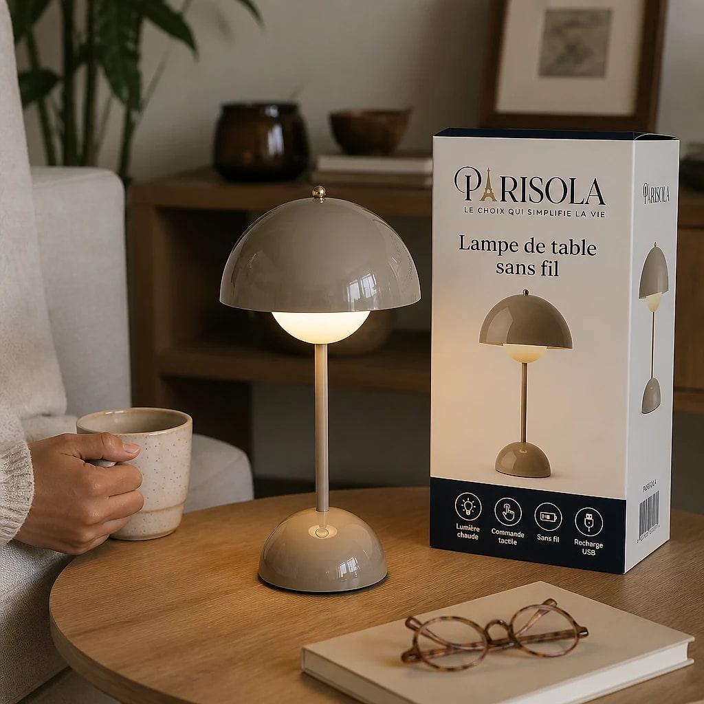 Véloria – Lampe de Chevet Sans Fil