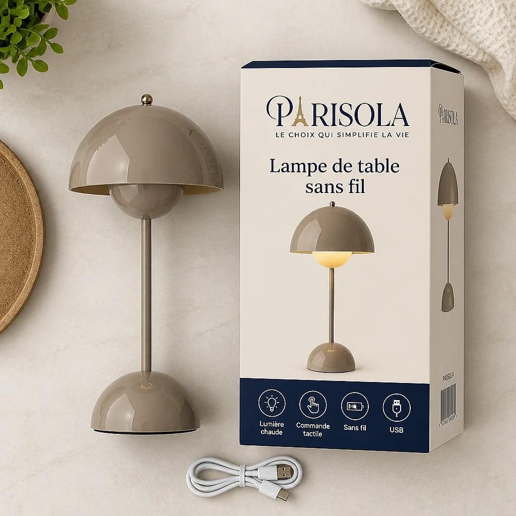 Véloria – Lampe de Chevet Sans Fil